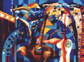 Nueva York / 2000 / 30 x 40 cm / oil-pastel on paper