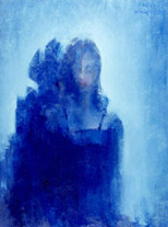 Blue I / 2002 / 90x120cm / oil on canvas 