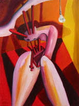 Self-portrait / 2001 / 90 x 120 cm / oil on canvas