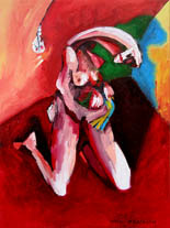Pregnant / 2001 / 90 x 120 cm / oil on canvas