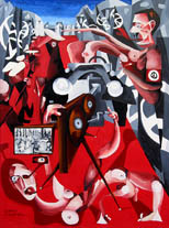 World War 2 / 2001 / 90 x 120 cm / oil on canvas