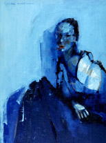 Blue II / 2002 / 90x120cm / oil on canvas