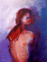Model turned / 2002 / 90x120cm / oil on canvas