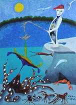 Ecological Destruction / 1998 / 60 x 80 cm / oil on canvas