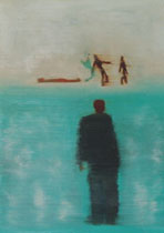 The Murder / 1992 / 70 x 100 cm / oil on canvas