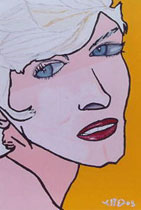 L.Evangelista (�) / 1991 / 50 x 70 cm / acrylic on canvas