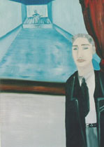 The Murderer / 1992 / 70 x 100 cm / oil on canvas