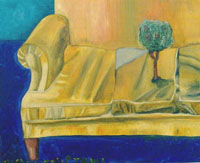 The forest / 1992 / 50 x 40 cm / oil on canvas