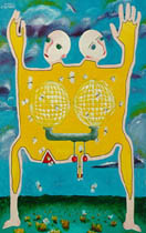 Reproduction (I) / 1993 / 70 x 100 cm / oil on canvas