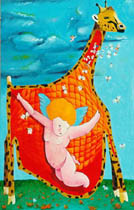 Love / 1993 / 70 x 100 cm / oil on canvas